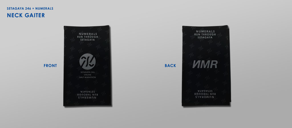 SETAGAYA 246 × NUMERALS NECK GAITER